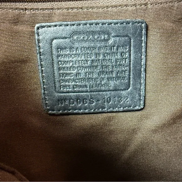 Coach Black Pebbled Leather Chelsea Turn Lock Hobo Y2K Vintage Shoulder Bag - Picture 12 of 13